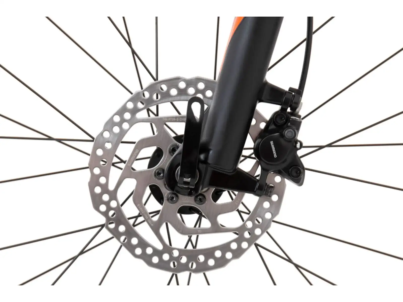 Rock Machine Blizz 27 HD Mat Khaki/Neon Orange/Black children's bike