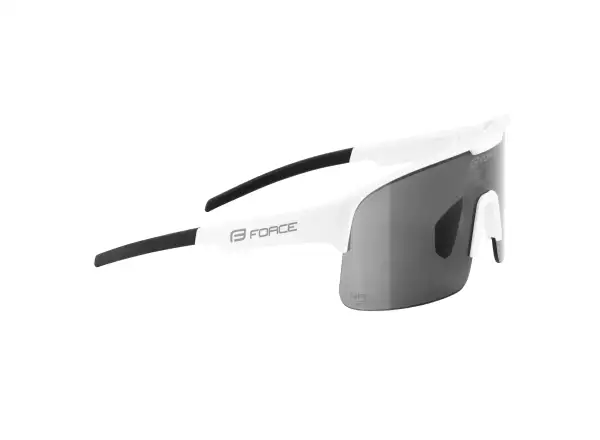 Force Spire cycling glasses white/black mirrored lens