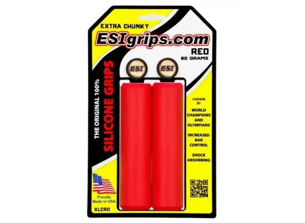 ESI Chunky Extra grips red