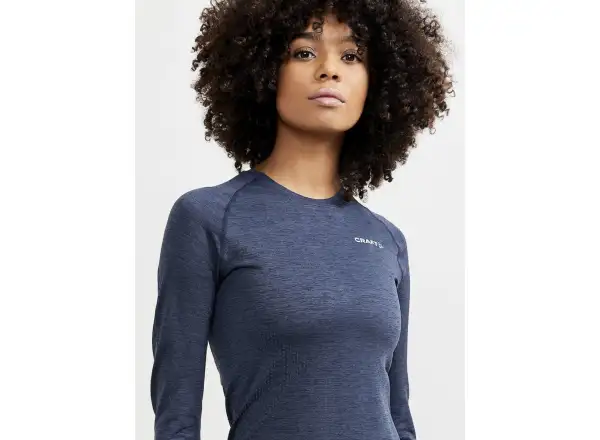 Craft Core Dry Active Comfort women's long sleeve shirt dark blue