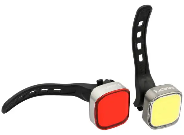 Max1 Sirius USB set of bike lights
