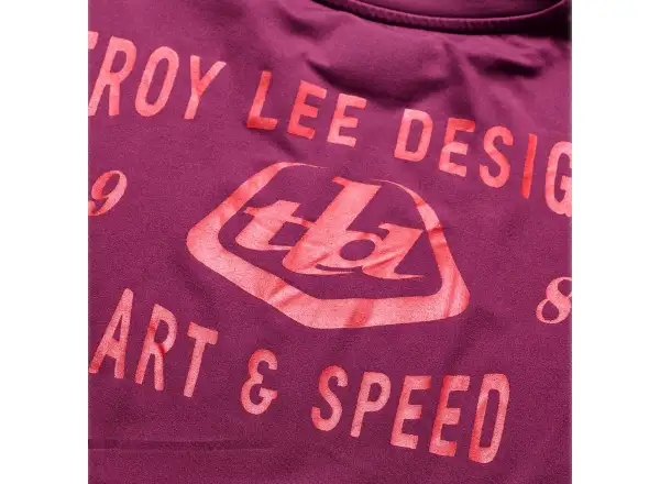Troy Lee Designs Ruckus Ride men's jersey long sleeve Lockdown Sangria
