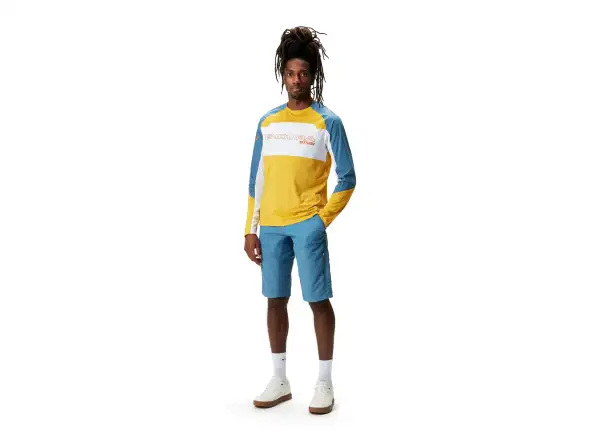 Endura Hummvee shorts with liner Steel Blue