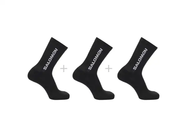 Salomon Everyday Crew 3-Pack Black/Black/Black