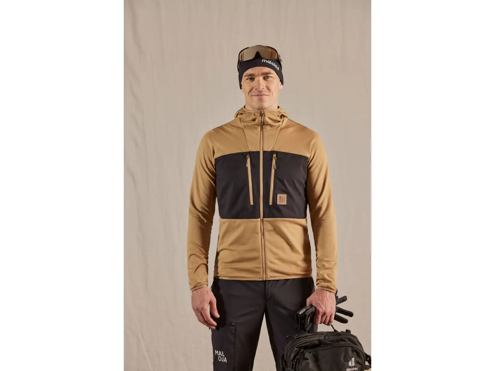 Maloja MoosM. men's jacket Frosty Green Multi