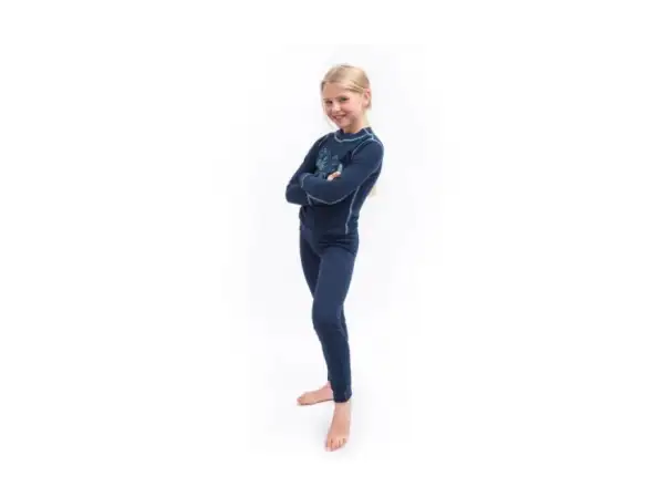Sensor Double Face Adventure Set kids' base layer Deep Blue