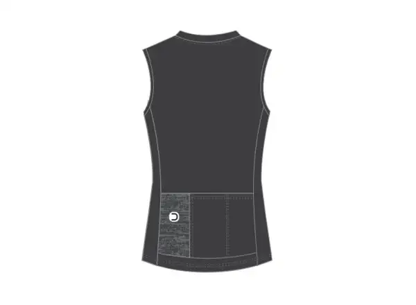 Dotout Signal women's sleeveless jersey Light Black