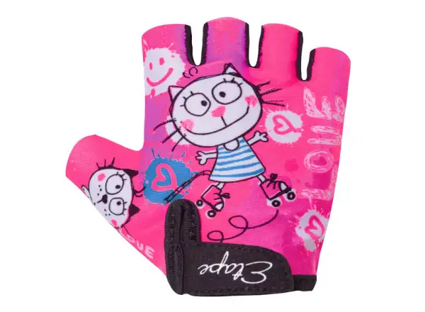 Etape Tiny children's cycling gloves short pink