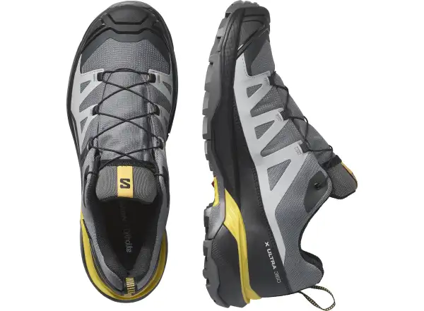 Salomon X Ultra 360 GTX men's hiking shoes Castlerock/Black/Spicy Mustard
