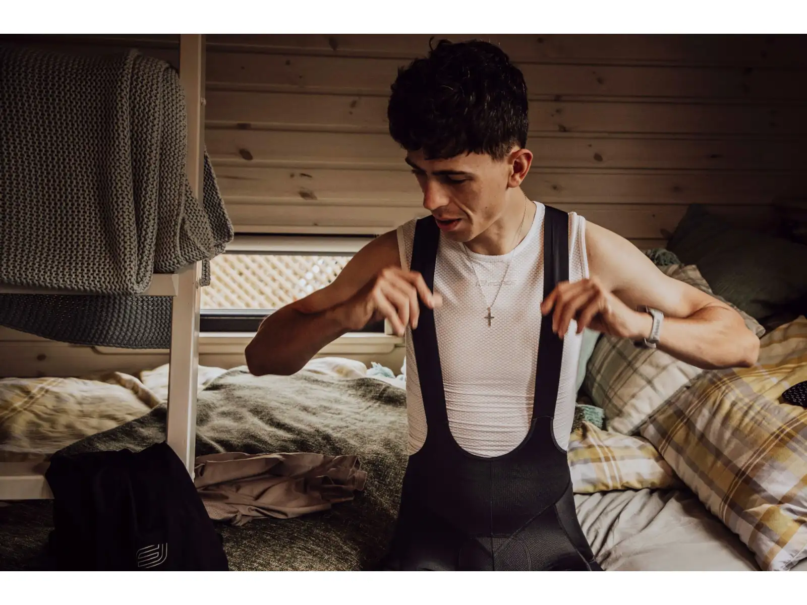 Force Vent functional sleeveless shirt White