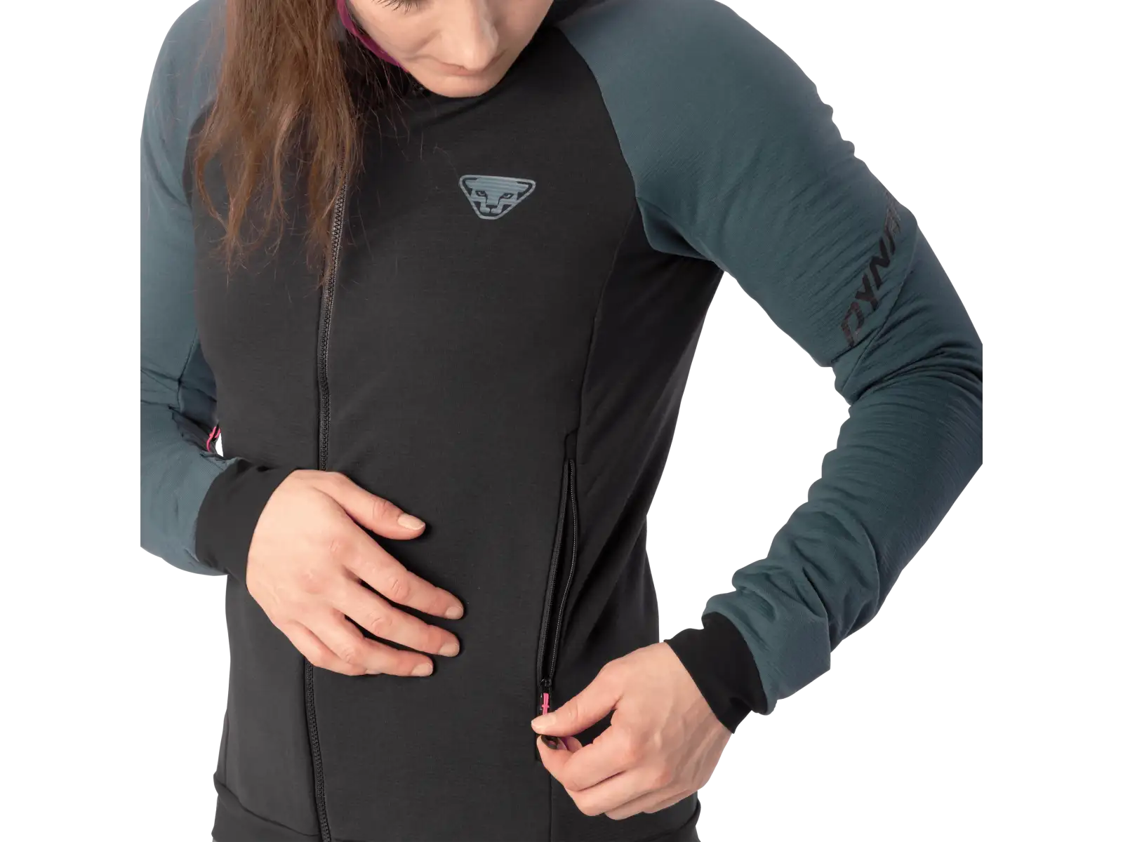 Dynafit Radical Polartec Hooded women's jacket Cinder/0910