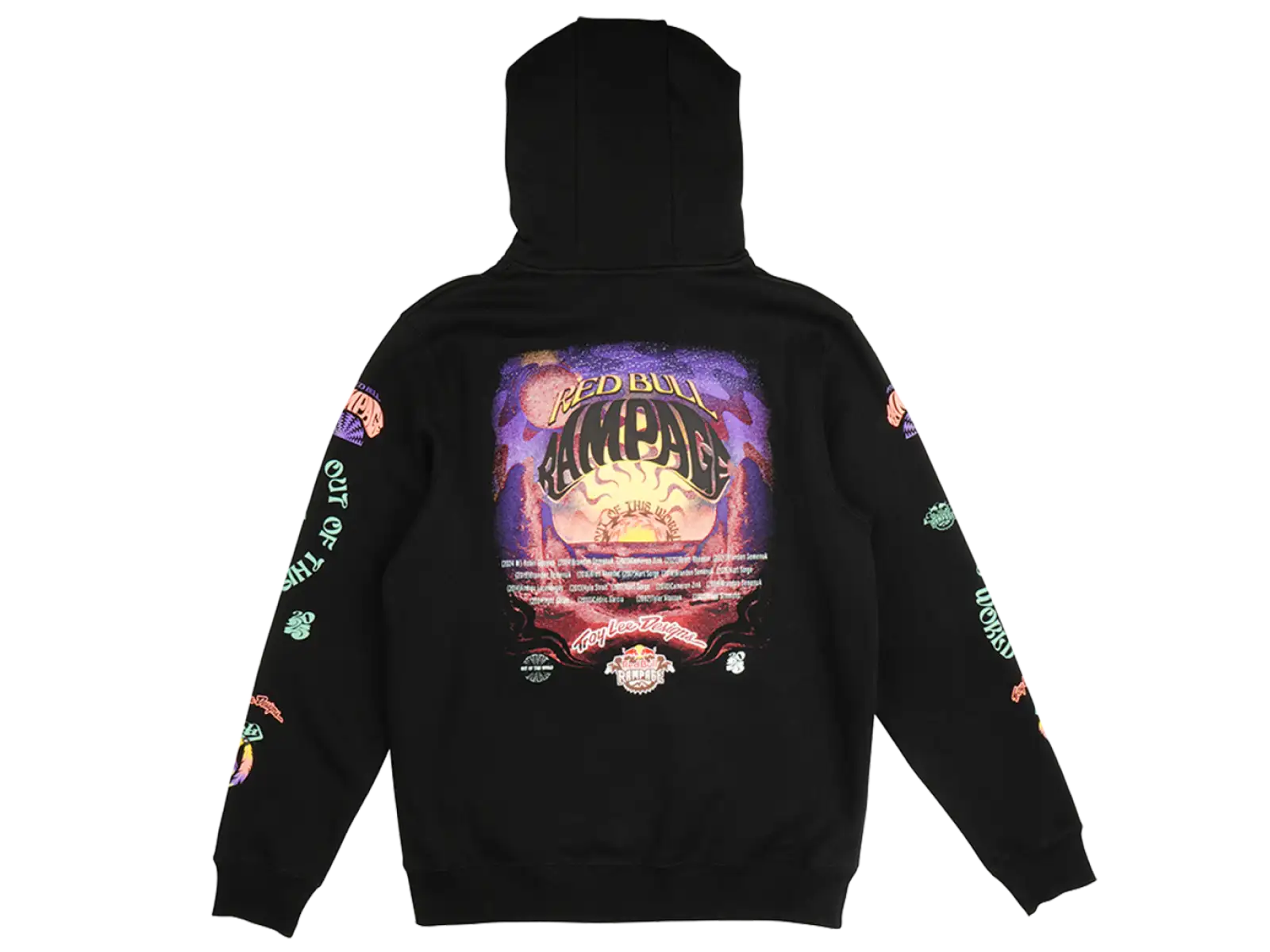 Troy Lee Designs x Red Bull Rampage Valley of Gods men's hoodie Black