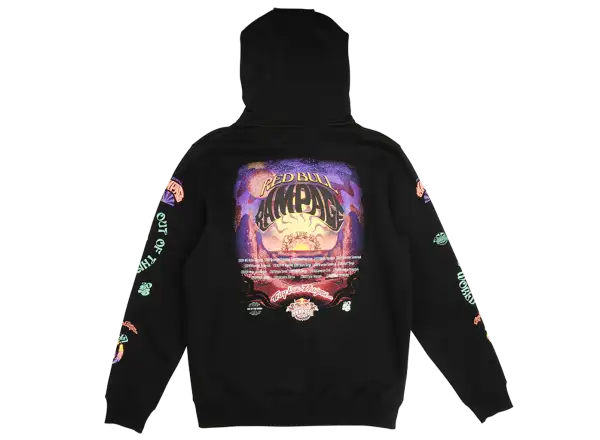 Troy Lee Designs x Red Bull Rampage Valley of Gods men's hoodie Black