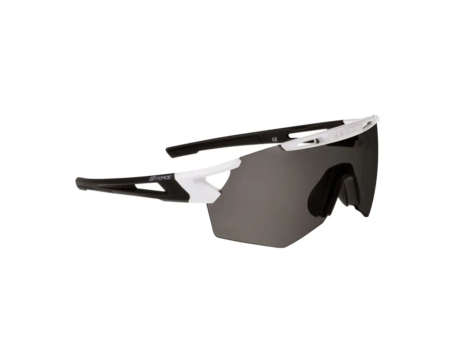 Force Arcade cycling glasses white/black/black polarized lenses