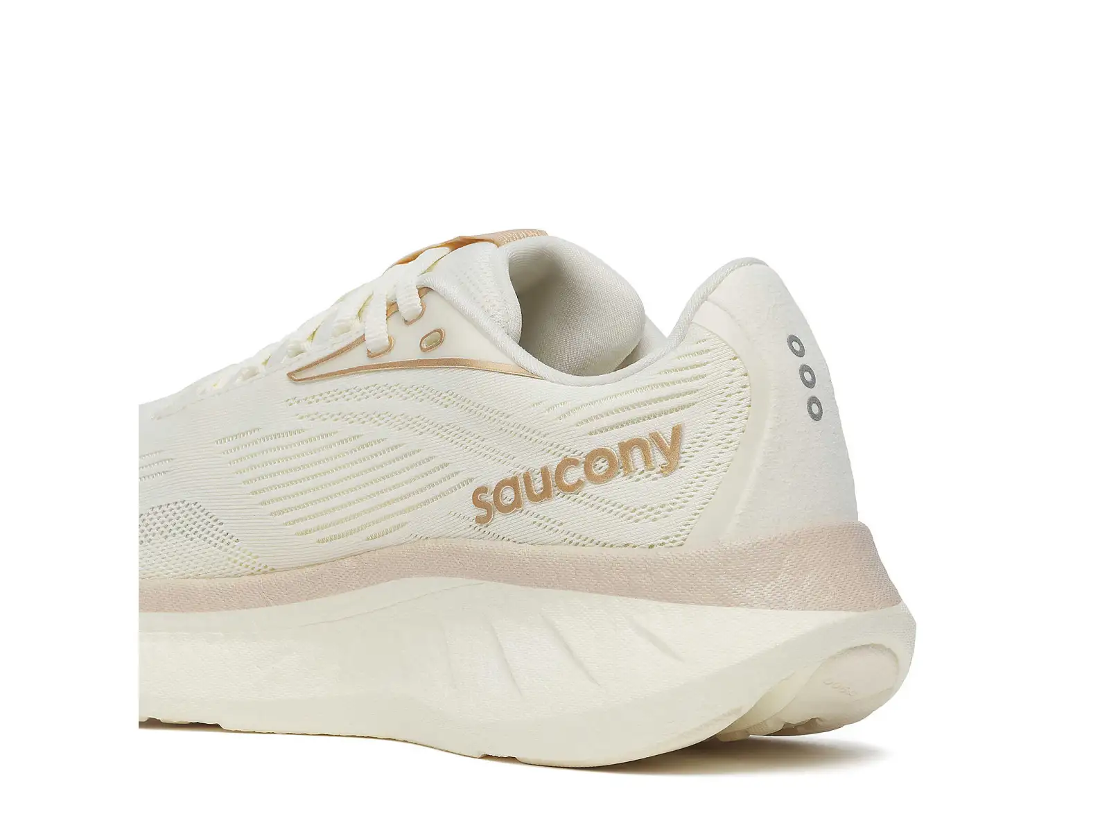 Saucony Ride 18 women's running shoes Vanilla
