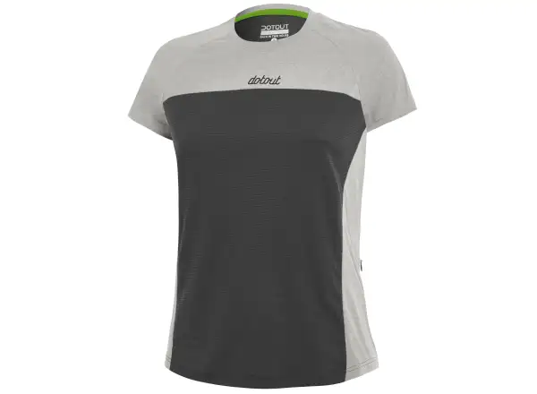 Dotout Stone women's short sleeve shirt Black