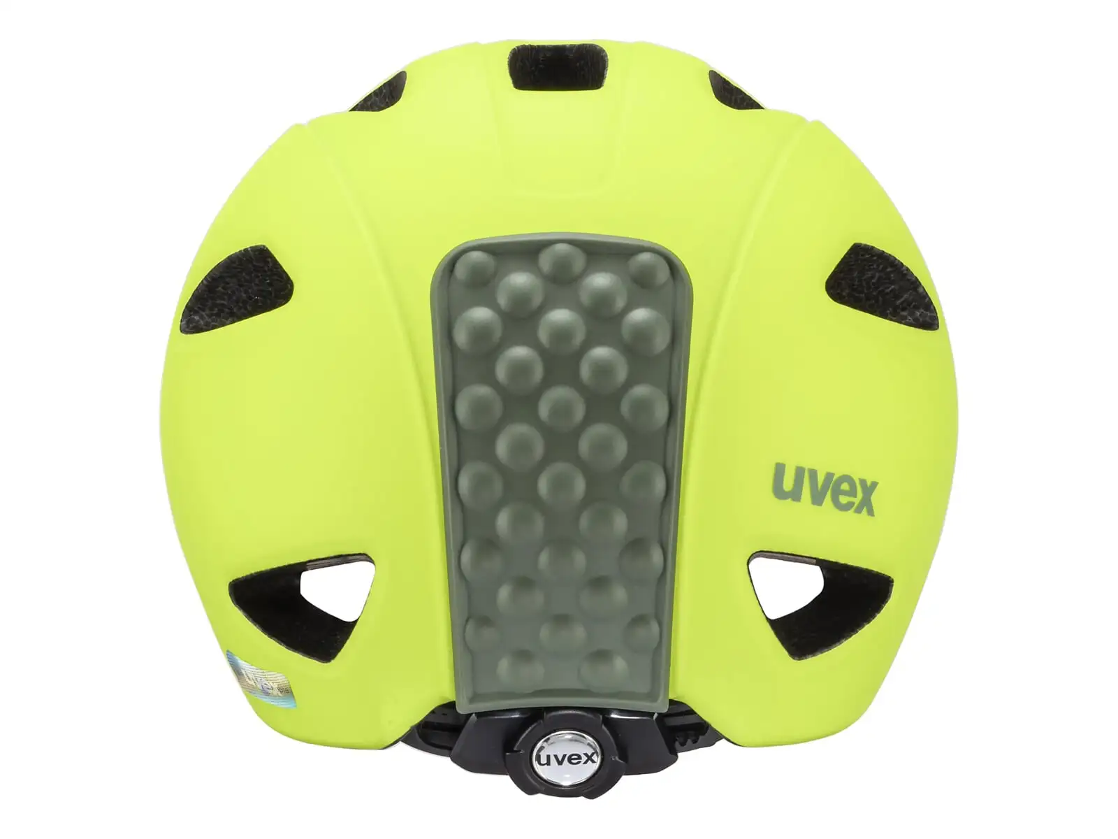 Uvex Oyo children's helmet Neon Yellow/Moss Green Matt