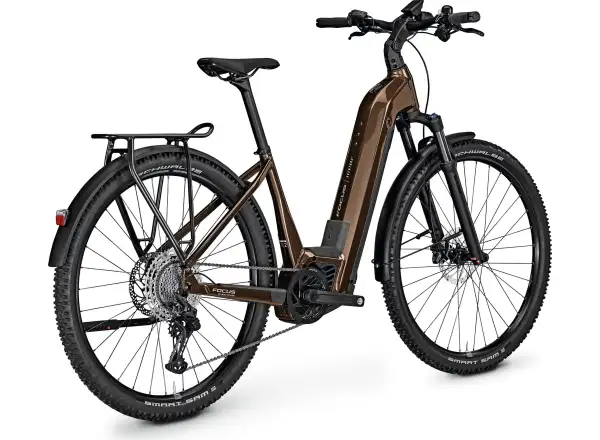 Focus Aventura2 6.8 WA 750Wh mountain e-bike Godlbrown Glossy