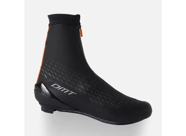 DMT WKR1 road men's winter cycling shoes black/orange