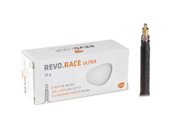 Revoloop Race Ultra road tube 18/28-622 FV40 gal. valve