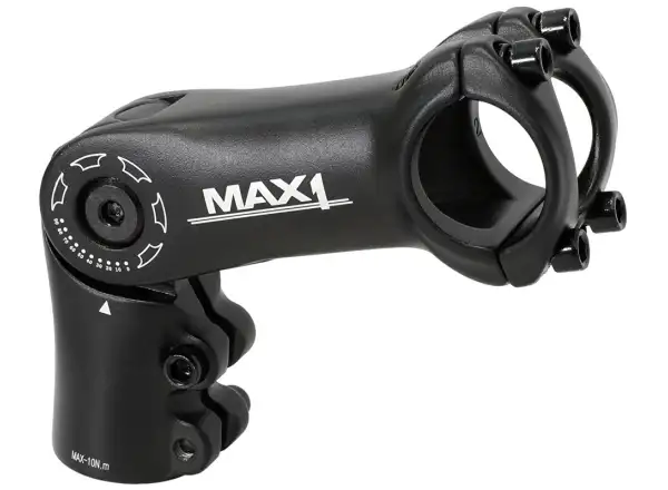 MAX1 adjustable stem 90°/31.8 mm black