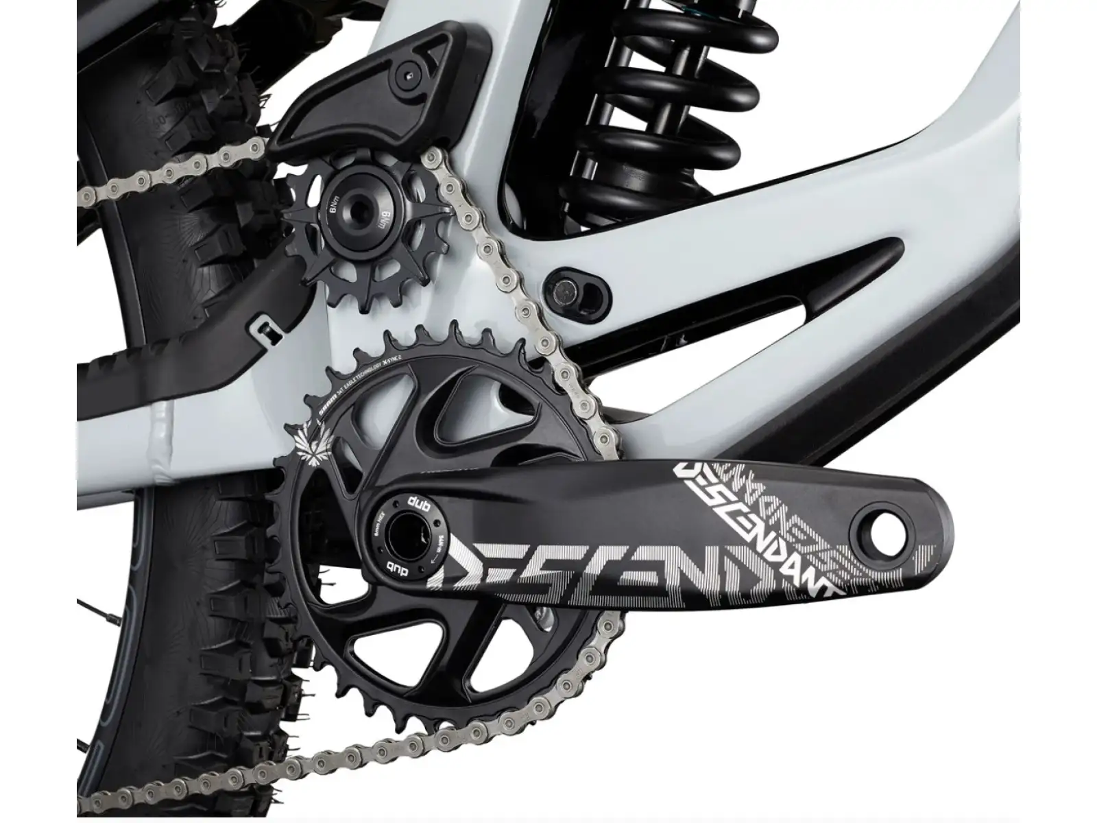 GT Fury Pro mountain bike Grey