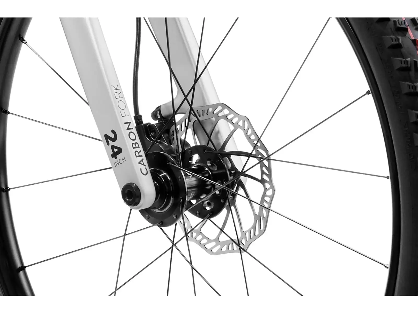 Woom 5 OFF Black 24 children's bike