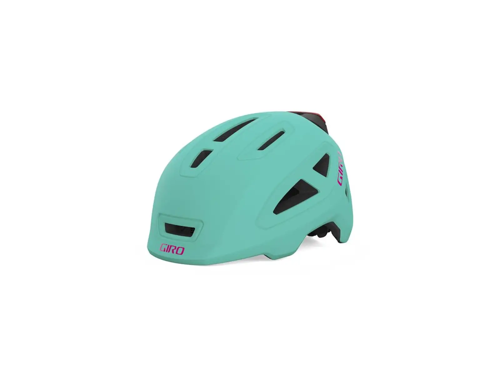 GIRO Scamp II LED kids' helmet Mat Screaming Teal