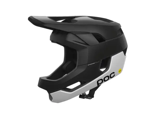 POC Otocon Race Mips helmet Uranium Black Matt/Hydrogen White