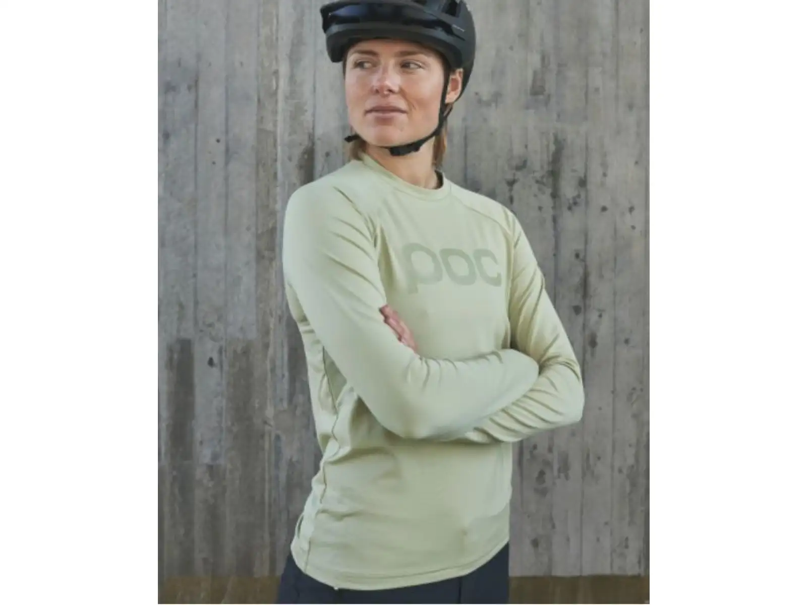 POC W Reform Enduro women's jersey long sleeve Prehnite Green