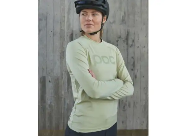 POC W Reform Enduro women's jersey long sleeve Prehnite Green