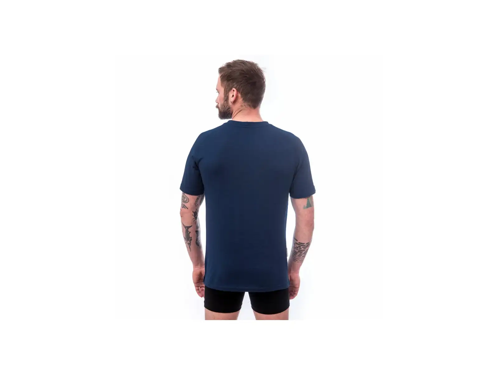 Sensor Merino Air PT Explore men's t-shirt short sleeve dark blue