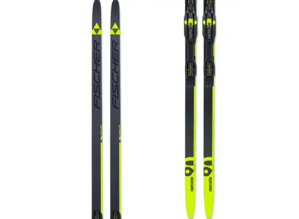 Fischer Aerolite Skate 90 Stiff cross-country skis + Race Skate bindings set