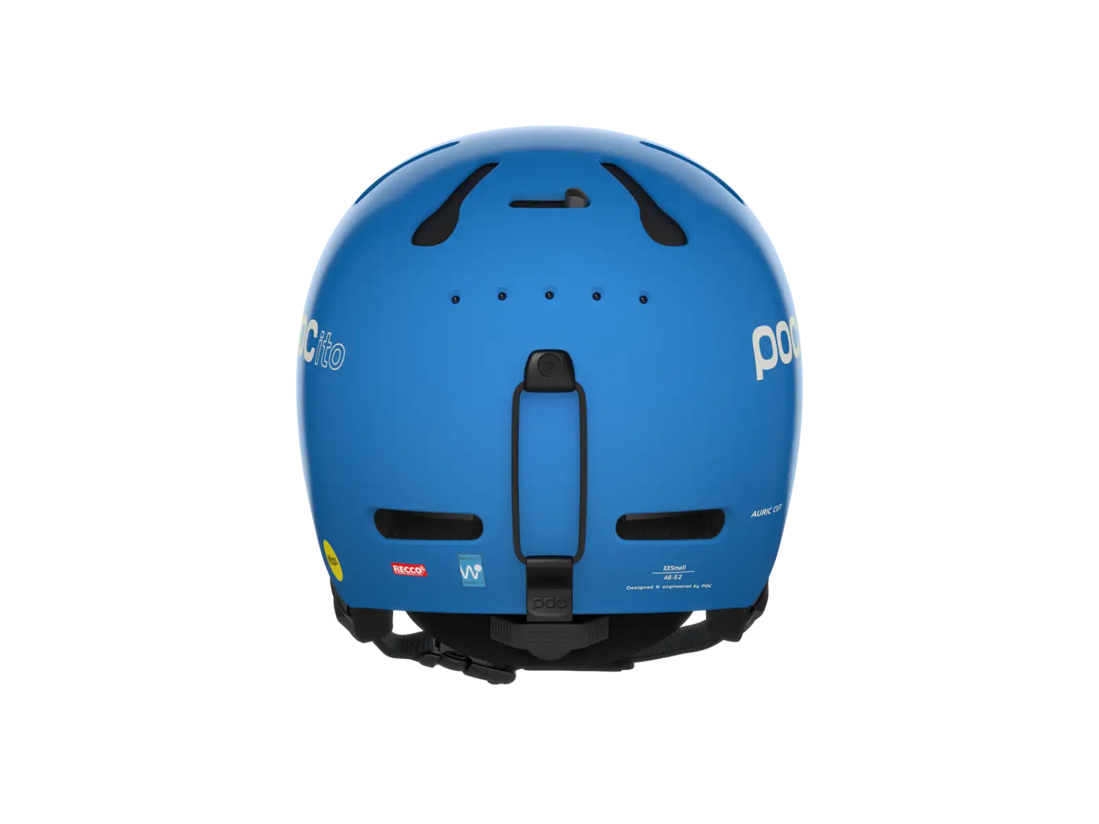 POC POCito Auric Cut MIPS children's ski helmet Fluorescent Blue