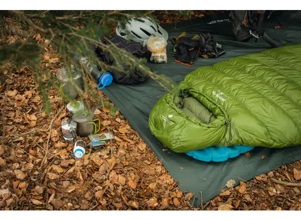 Pinguin Lava 350 sleeping bag 185 cm blue