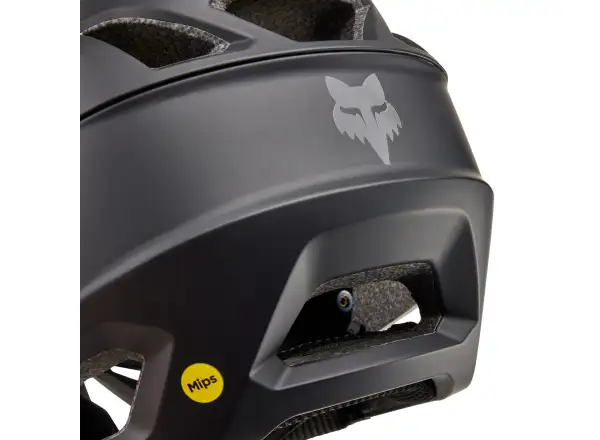 Fox Yth Proframe Matte Ce children's cycling helmet Matte Black