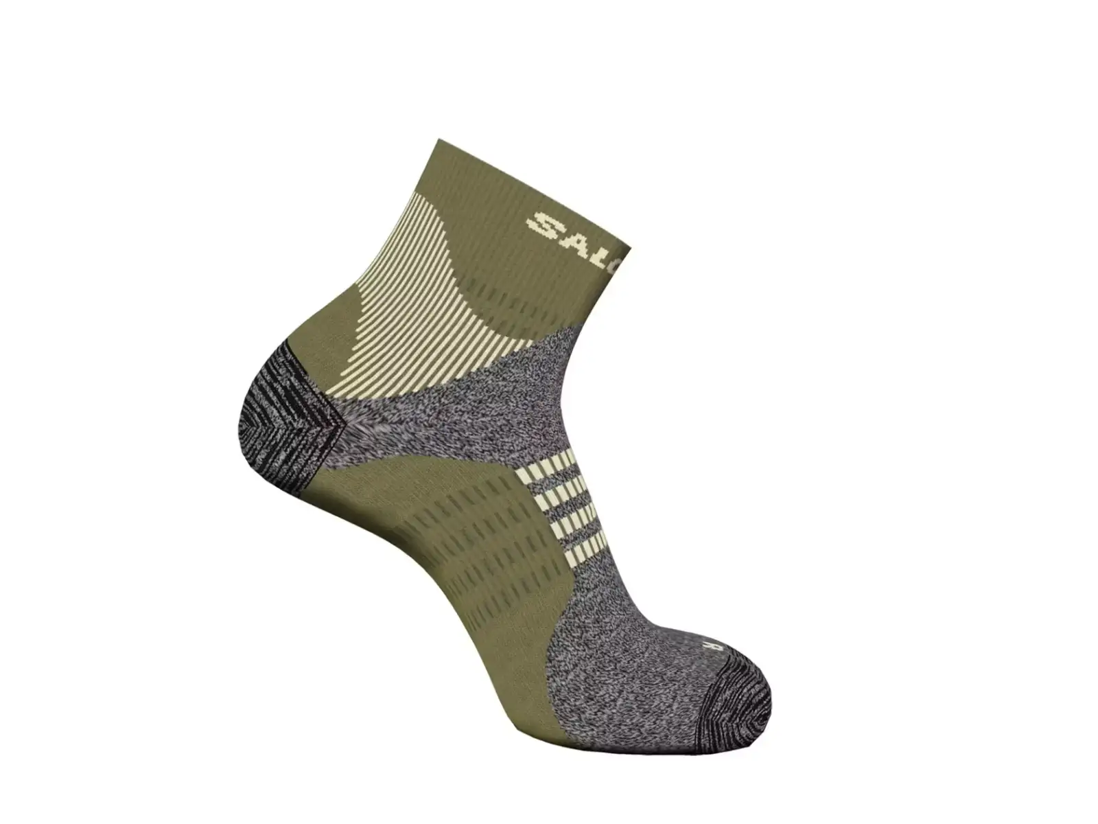 Salomon X Ultra Access Quarter socks gothic olive/grisaille