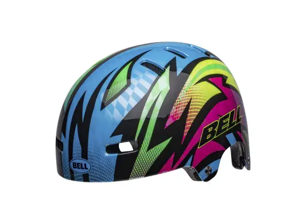 Bell Span helmet Blue/Magenta Psycho