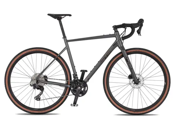 4Ever Gromvel Elite gravel bike Titan matt