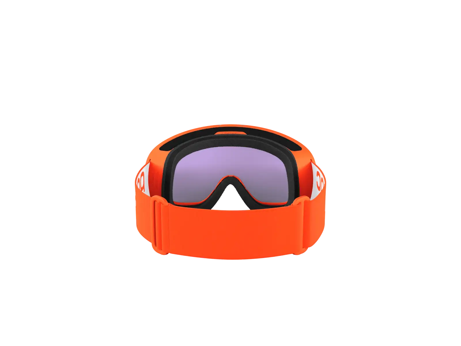 POC Fovea Mid ski goggles Zink Orange/Partly Sunny Blue