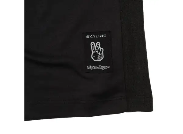 Troy Lee Designs Skyline Ride Tee children's jersey long sleeve Signature Black