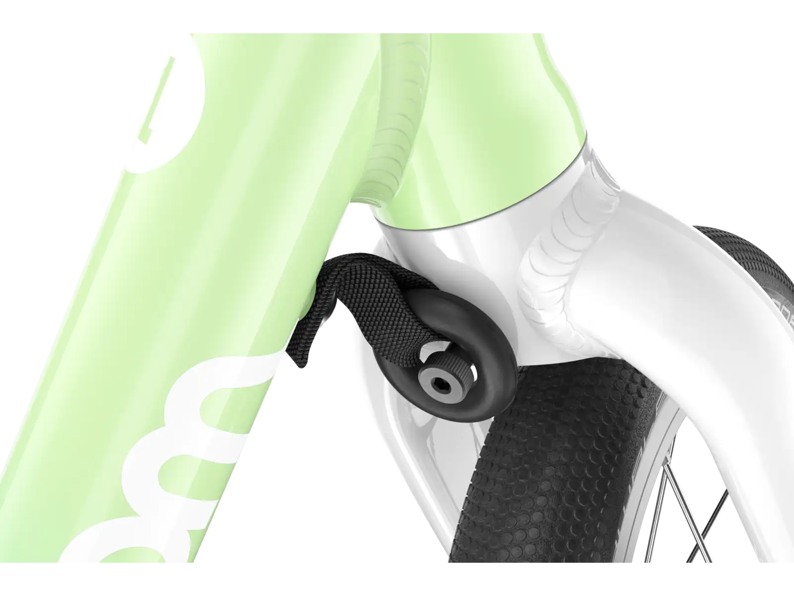 Woom GO 1 children's balance bike 12 Spearmint Crush Limited