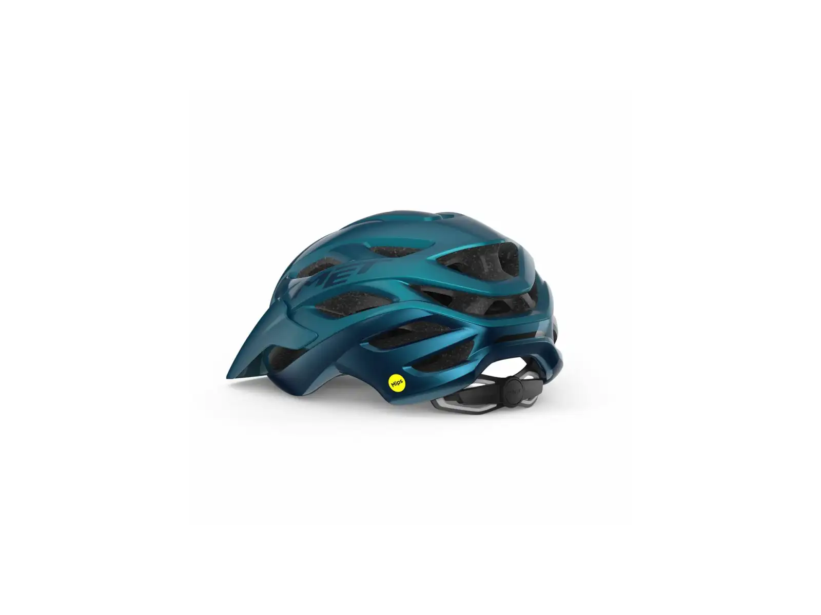 MET Veleno MIPS helmet teal blue metallic