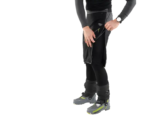 Dynafit Mezzalama Polartec Alpha Overshorts shorts černé