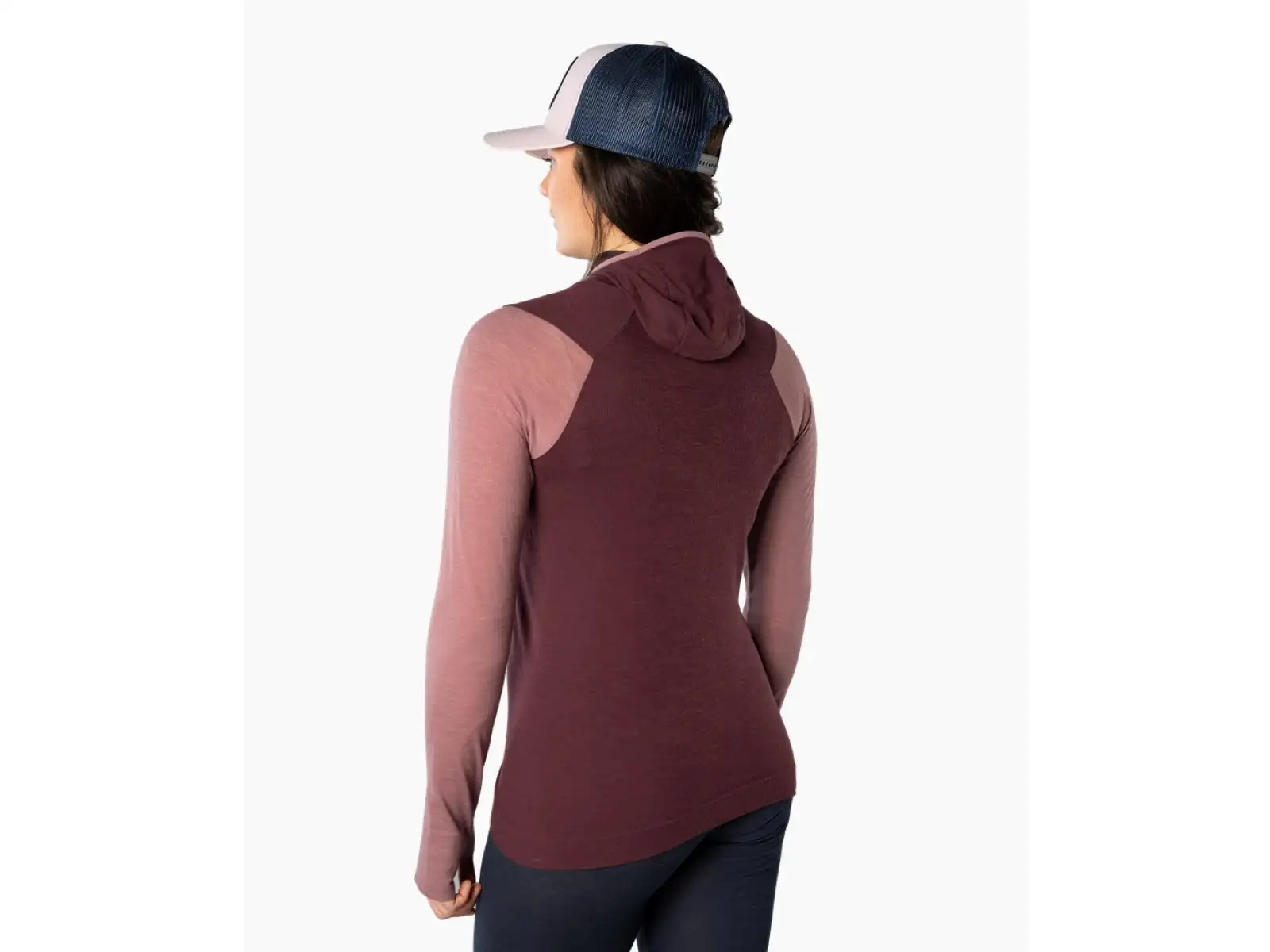 Dynafit Tigard Merino Hoody women's shirt long-sleeve Mokarosa