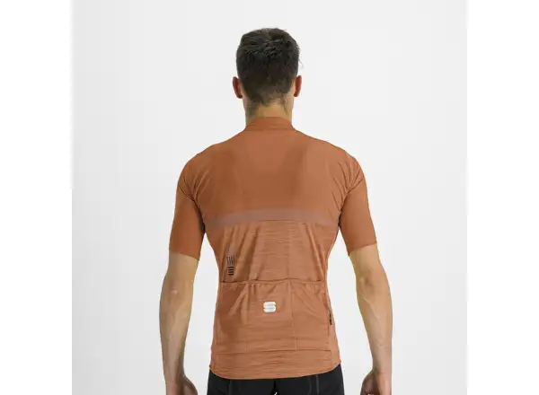 Sportful Giara men's jersey short sleeve cayenna red