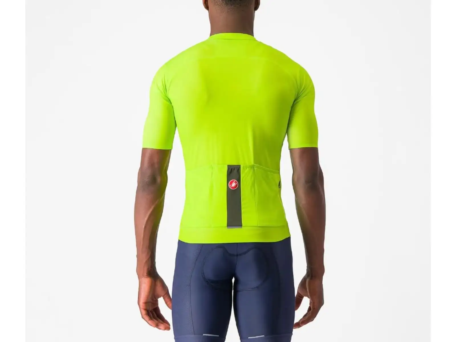 Castelli Elements men's jersey short sleeve Electric Lime