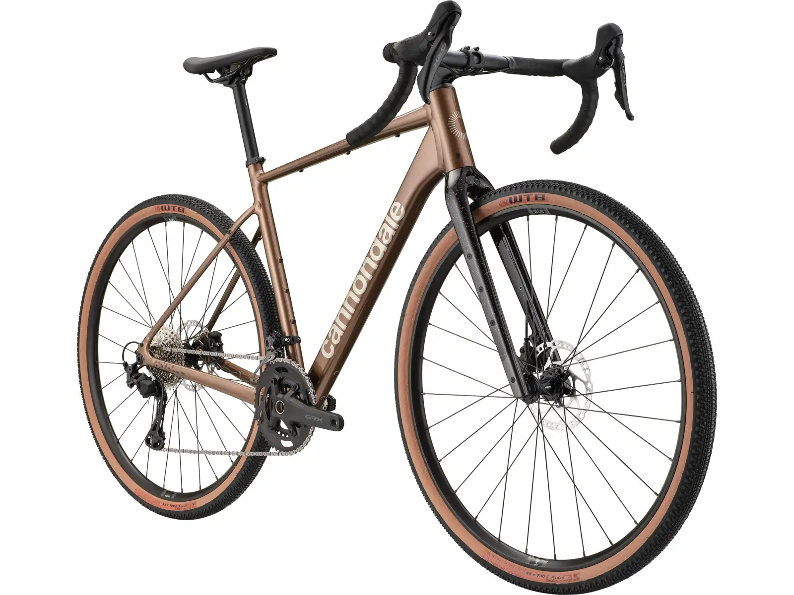 Cannondale Topstone CAAD 1 GRX 2X gravel bike Platinum Bronze