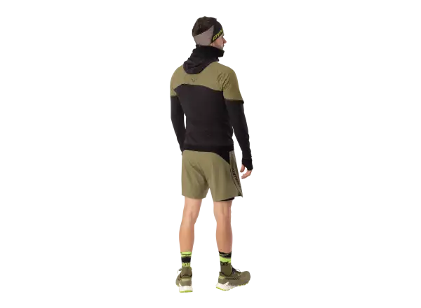 Dynafit Alpine Hybrid men's running jacket Military Green/Black Out