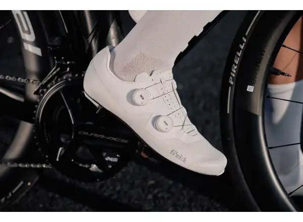 Fizik Tempo Lyra road cycling shoes White/White